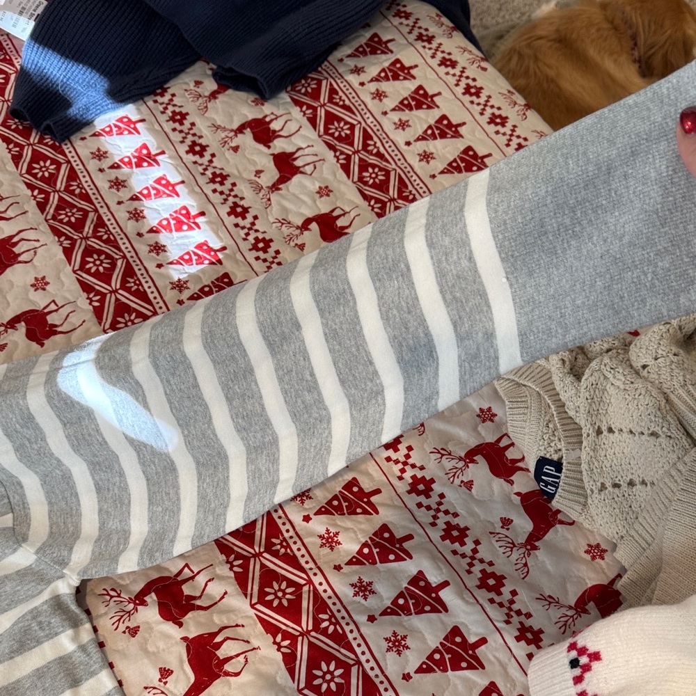 Babaton Heather Gray and White Sweater - Picture 6 of 7
